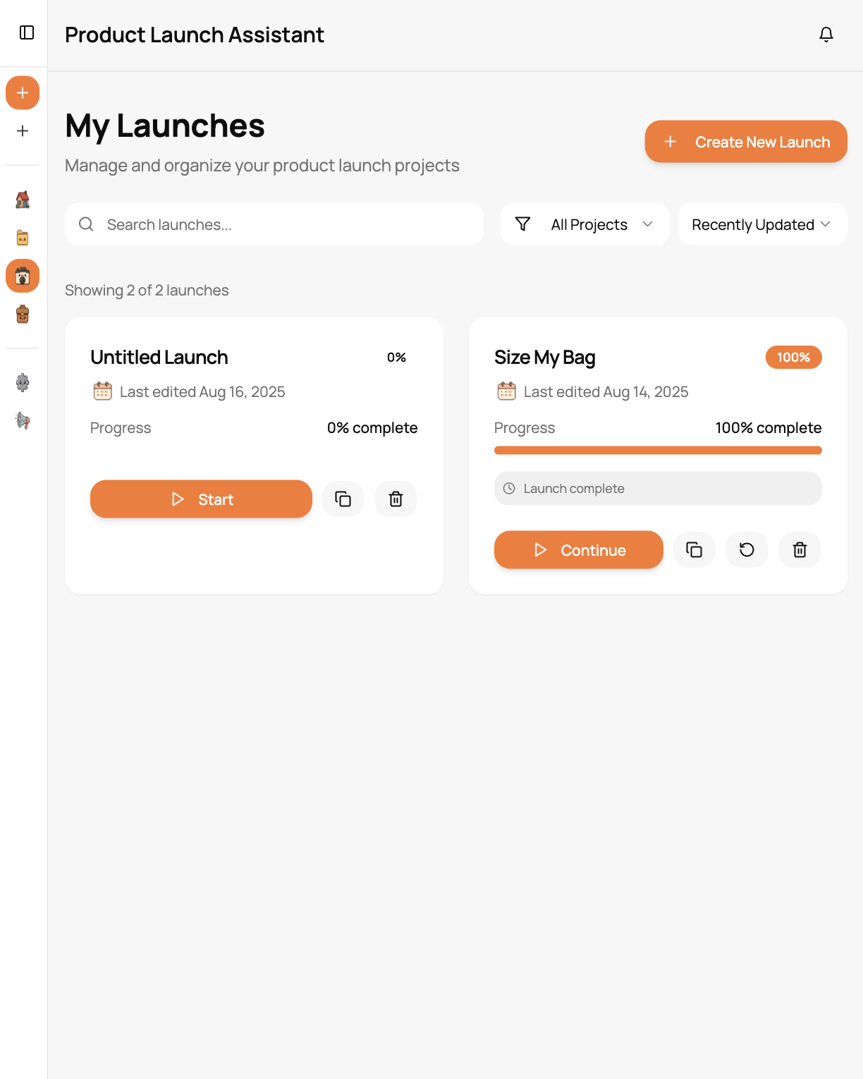 Indie hacker using Toffi product launch kit to prepare a launch